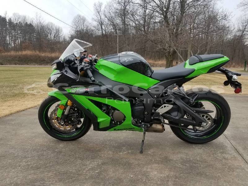 Comprar usados moto kawasaki ninja zx-10r verde en panamá en